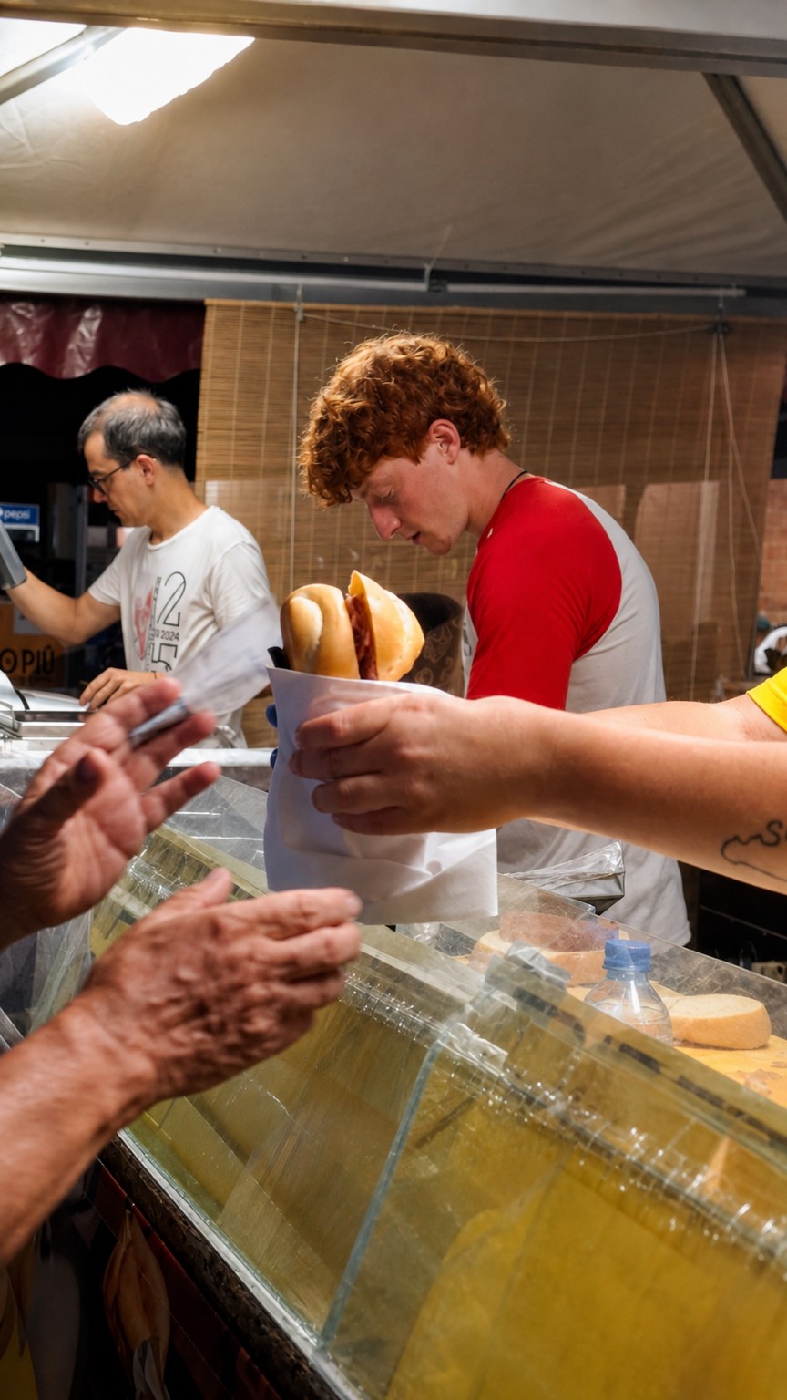 Servizio alla Trattoria da Claudio