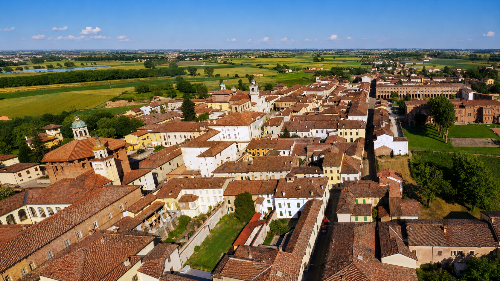 Piazza Ducale a Sabbioneta